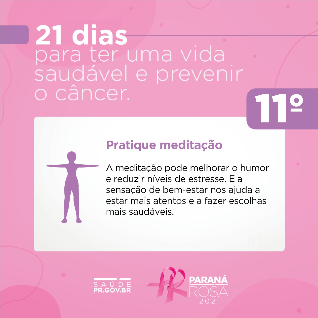 Desafio 21 dias - 11º - Pratique meditação