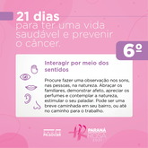 Desafio 21 dias - 6º - Interagir por meio dos sentidos