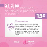 Desafio 21 dias - 15º - Cantar, dançar