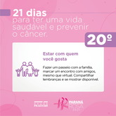 Desafio 21 dias - 20º - Estar com quem você gosta